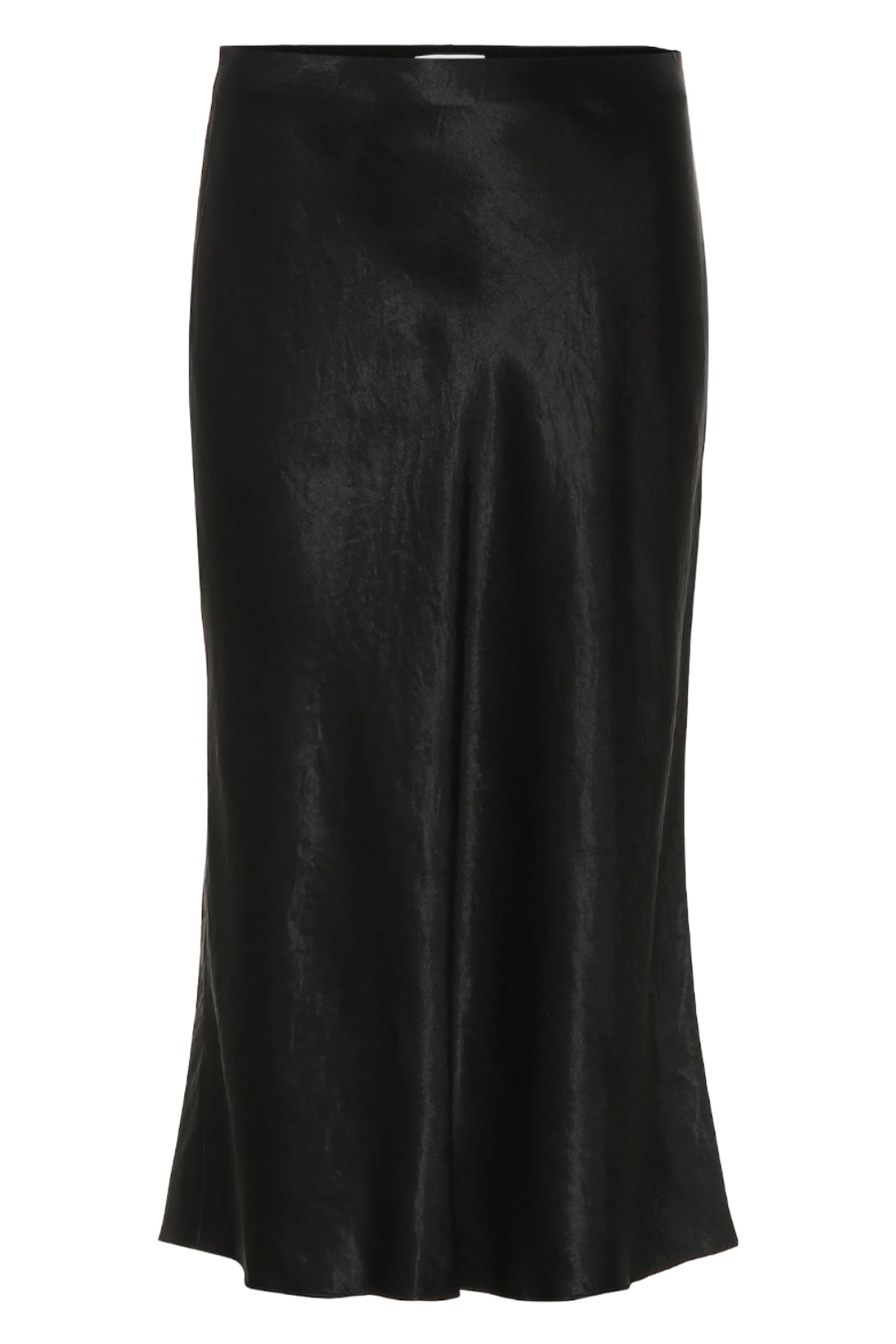 Satin Slip Midi Skirt