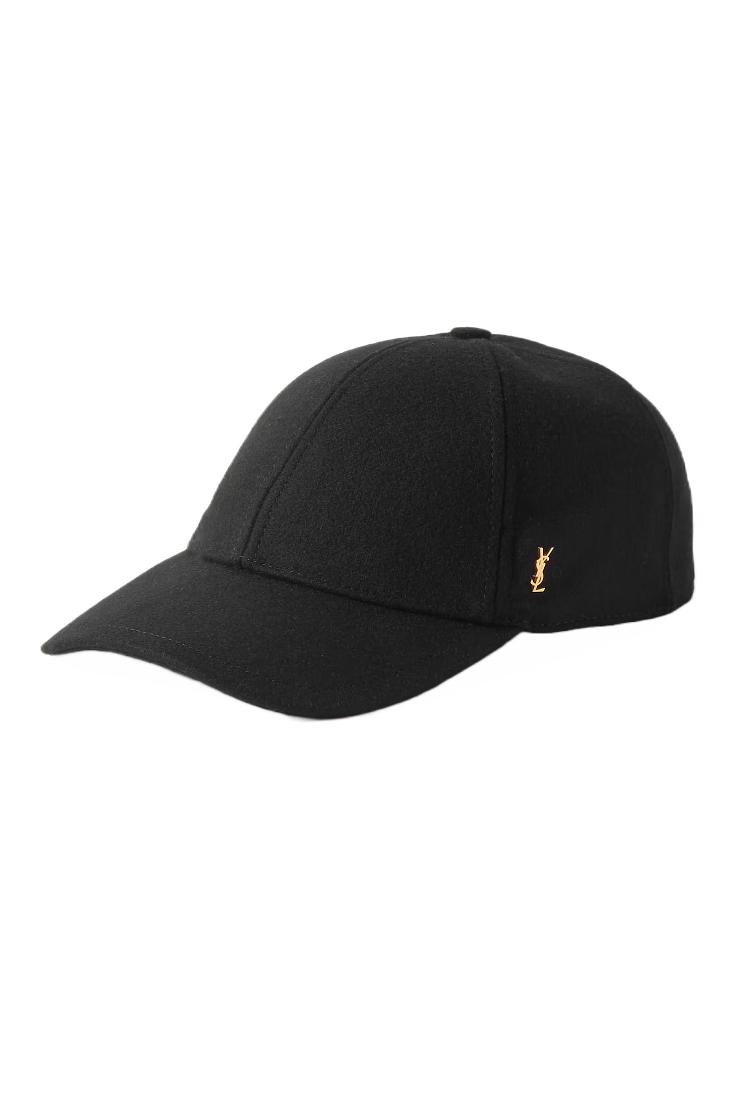 Embellished Wool-Blend Felt Baseball Cap